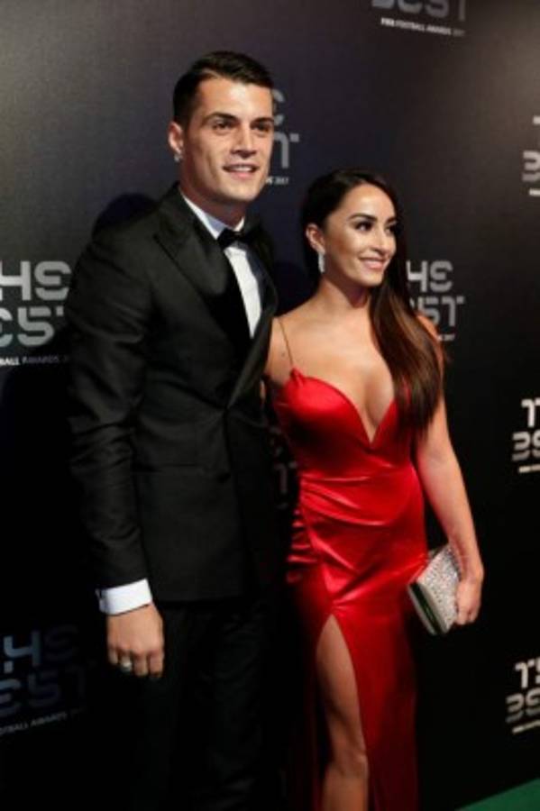 Leonita Lekaj, la mujer de jugador del Arsenal que deslumbró en los Premios 'The Best'