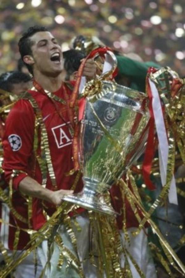 FOTOS: La evolución de Cristiano Ronaldo, el Rey de Champions desde 2008