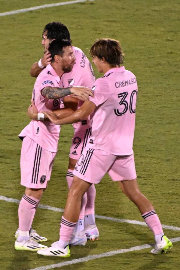 Messi puso la fiesta en Dallas y así fue la celebración del Inter de Miami tras su pase a los cuartos de final de la Leagues Cup