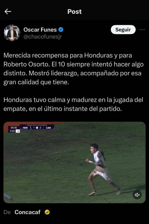 ”El mejor de Honduras”, “alma de la Selección”: Prensa se rinde ante Roberto Osorto tras ser héroe en el Premundial Sub-20