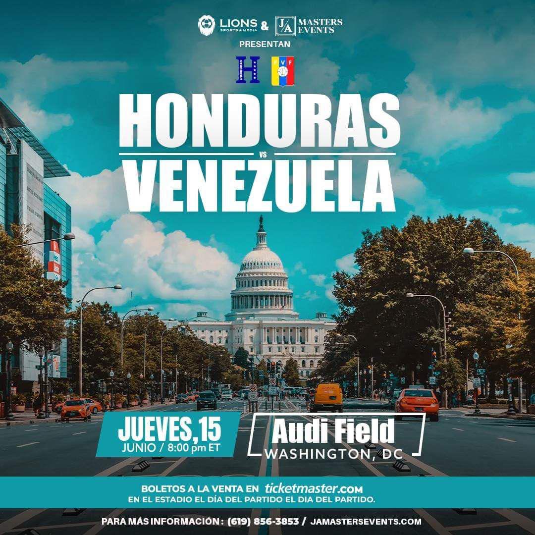 Honduras se enfrentará a Venezuela el próximo jueves 15 en Washington.