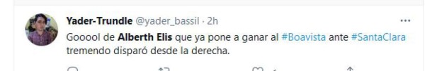 En medios y redes: Lo que dicen del doblete de Alberth Elis en empate de Boavista ante Santa Clara