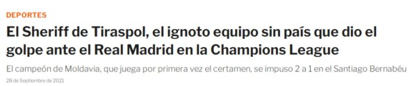 ''Tiroteados por el Sheriff'': la prensa mundial reacciona tras la dura derrota del Real Madrid en Champions