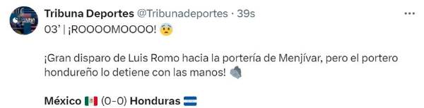 México vs Honduras EN VIVO: “Está jugando a la ruleta rusa”, así se vive en las redes sociales