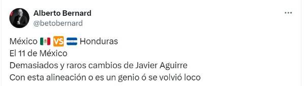 México vs Honduras EN VIVO: “Está jugando a la ruleta rusa”, así se vive en las redes sociales