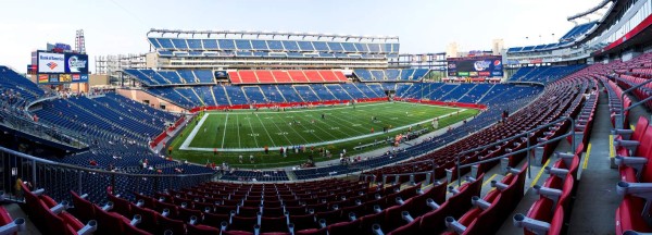Así es el enorme Gillette Stadium, casa de los Patriots