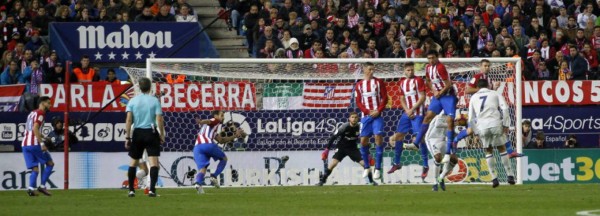 Las imágenes que no viste del derbi Atlético-Real Madrid