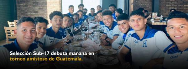 Honduras disputará durante la semana una triangular ante Guatemala y Costa Rica.
