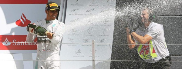 Lewis Hamilton gana el GP de Gran Bretaña