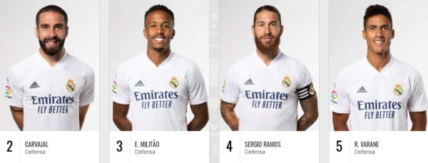 Crack cambió de número: Los dorsales oficiales del Real Madrid para la temporada 2020/21&nbsp;&nbsp;