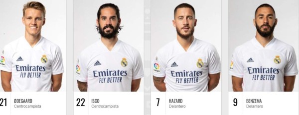Crack cambió de número: Los dorsales oficiales del Real Madrid para la temporada 2020/21&nbsp;&nbsp;