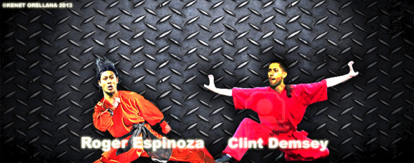 Fotomontajes dedicado al juego entre Honduras y Estados Unidos.