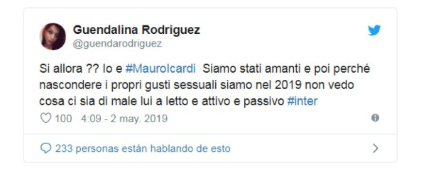Transexual confiesa que fue amante de Icardi: ''He estado con él en la cama''