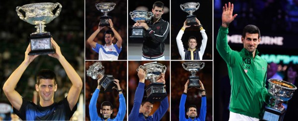 Novak Djokovic remonta a Thiem, gana el Australian Open 2020 y vuelve a ser el número uno