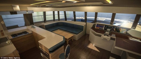 GALERÍA: Conocé al Solarwave 62, el lujoso yate que funciona con energía solar