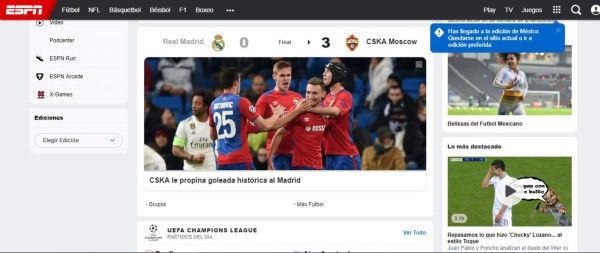 'Indigno y ridículo': Prensa mundial no perdona a Real Madrid por derrota ante ante CSKA