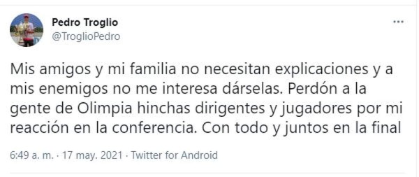 Lo que dicen: explosión de Pedro Troglio tras derrota ante Motagua rompió fronteras en las redes sociales