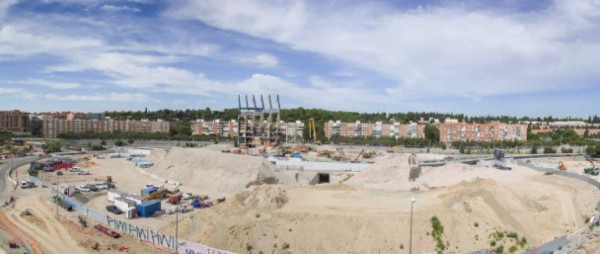 Finaliza la demolición del Vicente Calderón: así luce ahora tras el derribo de la última grada