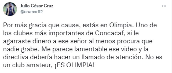 'Un equipo grande no puede dar esta imagen, genera vergüenza y pena': prensa deportiva explota luego de que vicepresidente de Surinam regalara dinero al Olimpia&nbsp;&nbsp;