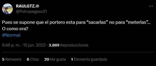 El “Potro” Gutiérrez disparó conta “Buba” López a través de su cuenta de Twitter.
