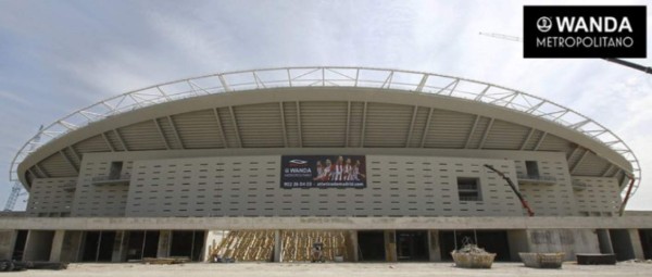 Así luce el nuevo estadio del Atlético de Madrid a tres meses de su inauguración