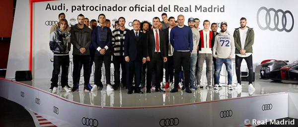 Fotos: Los espectaculares Audis que recibieron los jugadores del Real Madrid