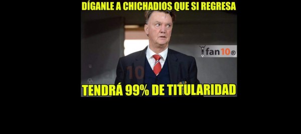 Los mejores MEMES del gran momento de Chicharito con el Bayer Leverkusen&nbsp;&nbsp;