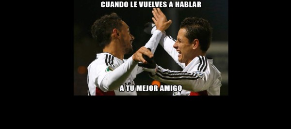 Los mejores MEMES del gran momento de Chicharito con el Bayer Leverkusen&nbsp;&nbsp;