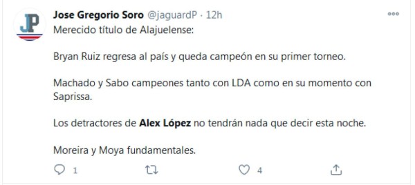 ¡Hasta le pidieron perdón! Las redes se inundan de elogios a Alex López tras la 30 del Alajuelense