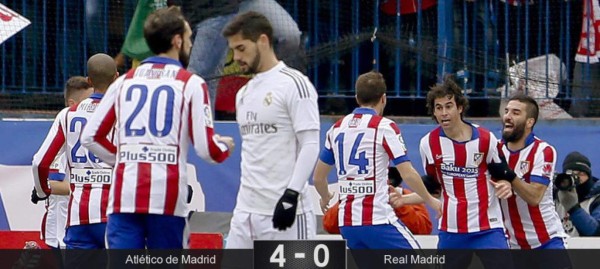 Las peores y humillantes goleadas que recibió Real Madrid en los últimos 10 años