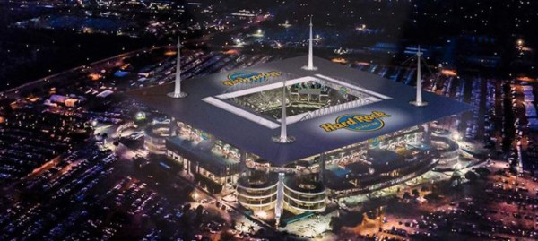 ¡HASTA CON PISCINA! Así es el Hard Rock Stadium donde jugará el Barcelona contra el Real Madrid