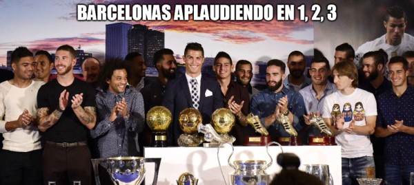 MEMES: El humor luego del homenaje a Cristiano Ronaldo