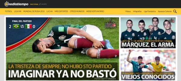 Así reaccionó la prensa mexicana tras la eliminación del Mundial: 'Sigan soñando con el quinto'