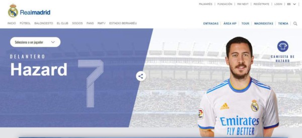 Sorpresa con Bale: Real Madrid publica los dorsales oficiales de sus jugadores para la temporada 2021-22