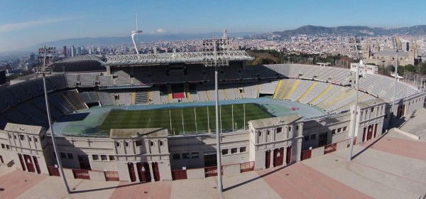 Así es el estadio Olímpico de Montjuic de Barcelona, lugar donde jugará la selección de Honduras