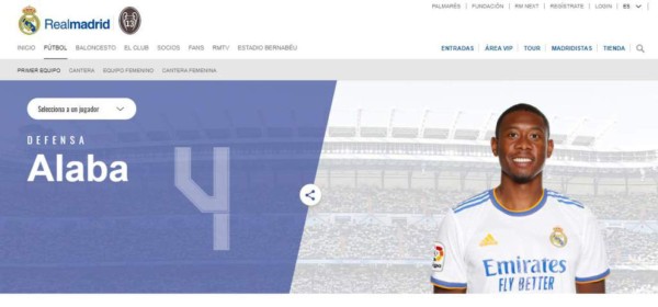 Sorpresa con Bale: Real Madrid publica los dorsales oficiales de sus jugadores para la temporada 2021-22