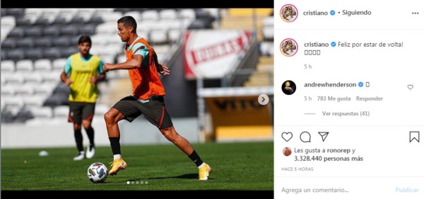 Cristiano Ronaldo humillando a crack del Barcelona: Así fue el entrenamiento de Portugal este domingo