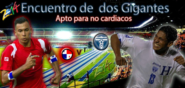 Fotomontajes sobre el partido Panamá-Honduras.
