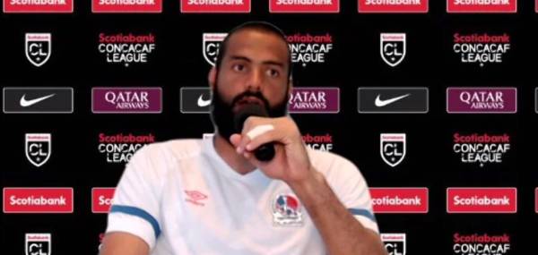 El guardián olimpista atendió a los medios de prensa a horas del crucial choque ante Motagua.