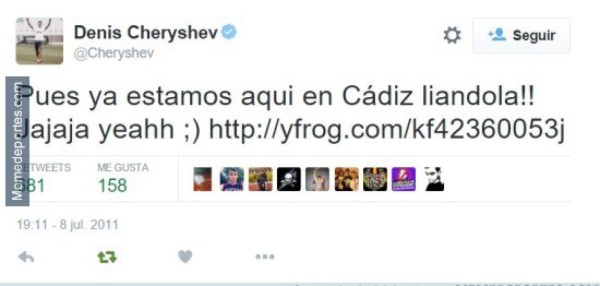 Cheryshev provoca crueles memes contra el Real Madrid