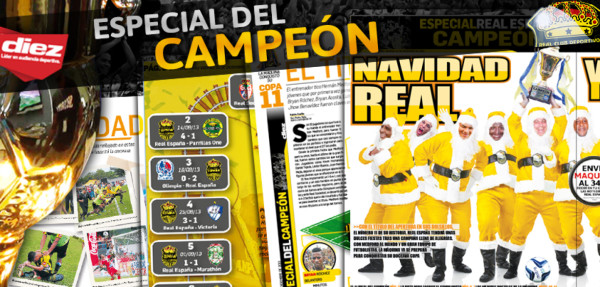 Buscá mañana en Diez impreso, el especial del Real España Campeón