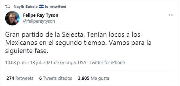 El sufrimiento del presidente Bukele tras que El Salvador perdonara a México en Copa Oro: ''Por la gran...''