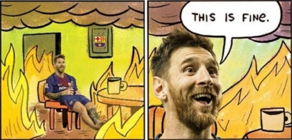 Neymar visita a sus ex compañeros y acribillan en memes al Barcelona