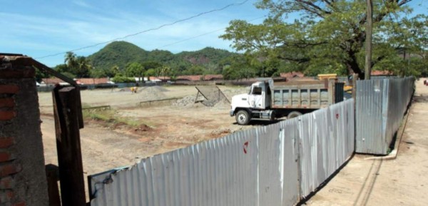 Así avanza la construcción del nuevo y bonito estadio en Choluteca