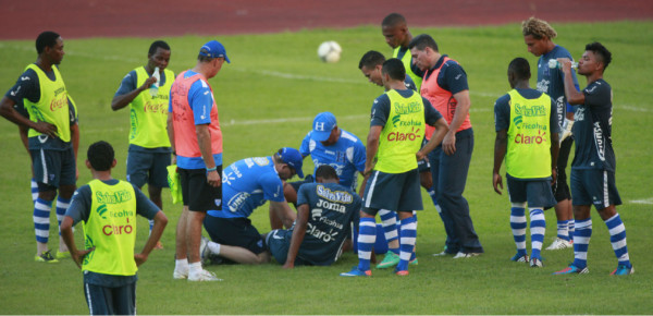 El susto de Jerry Bengtson con Honduras