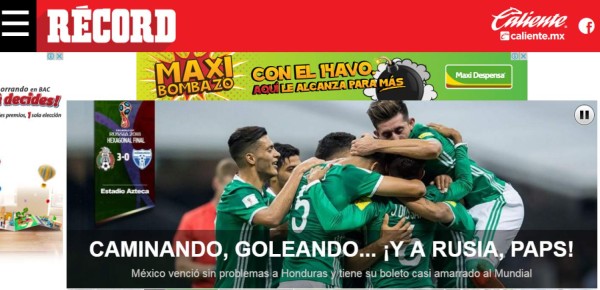 Así amaneció prensa mexicana luego de triunfo ante Honduras en el Azteca