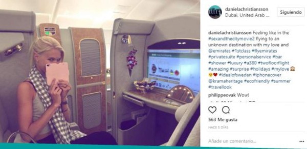 Las lujosas vacaciones de Maxi López y su tremenda novia sueca