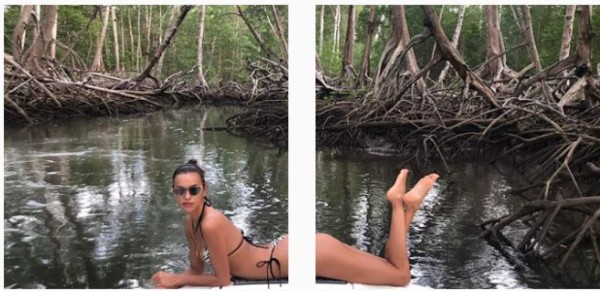 Irina Shayk, ex de Cristiano Ronaldo, deslumbra en sus vacaciones en Costa Rica