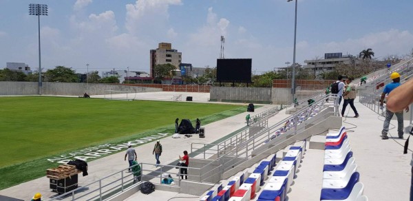 Así es el estadio Romelio Martínez donde jugará la Sub-21 de Honduras en Colombia