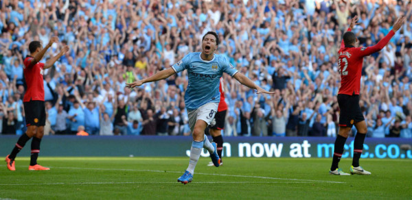 El Manchester City de Pellegrini goleó 4-1 en clásico ante el United.